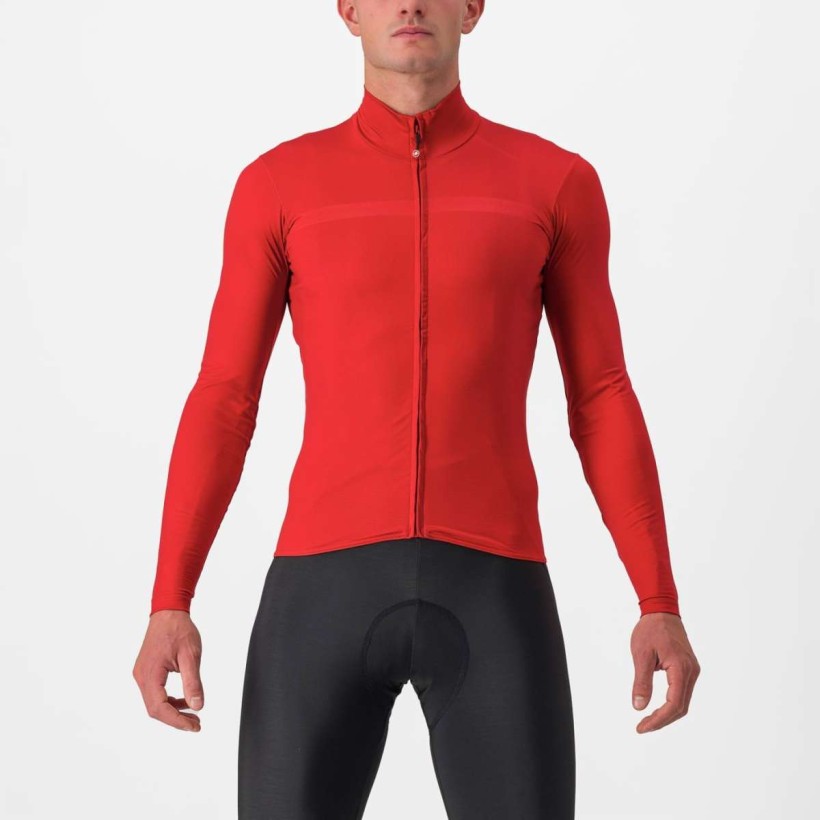 Castelli Pro Thermal Mid LS Jersey (2023) on sale on