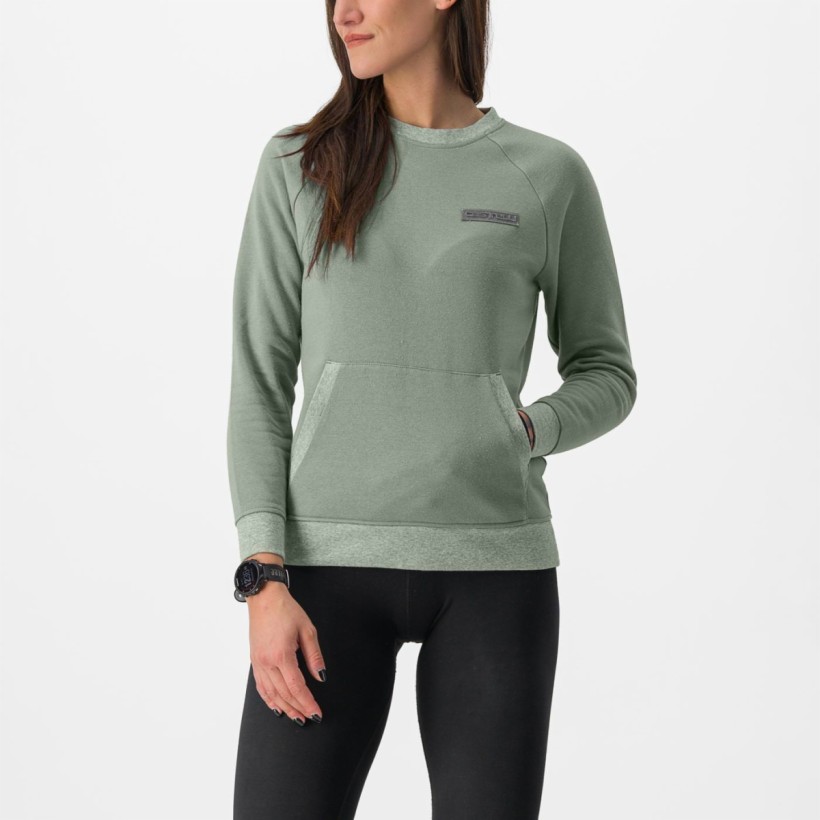 Castelli Logo W Sweatshirt on sale on sportmo.shop